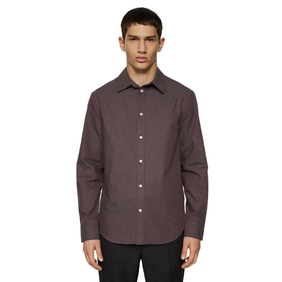 Slim Light Flannel Shirt Herr