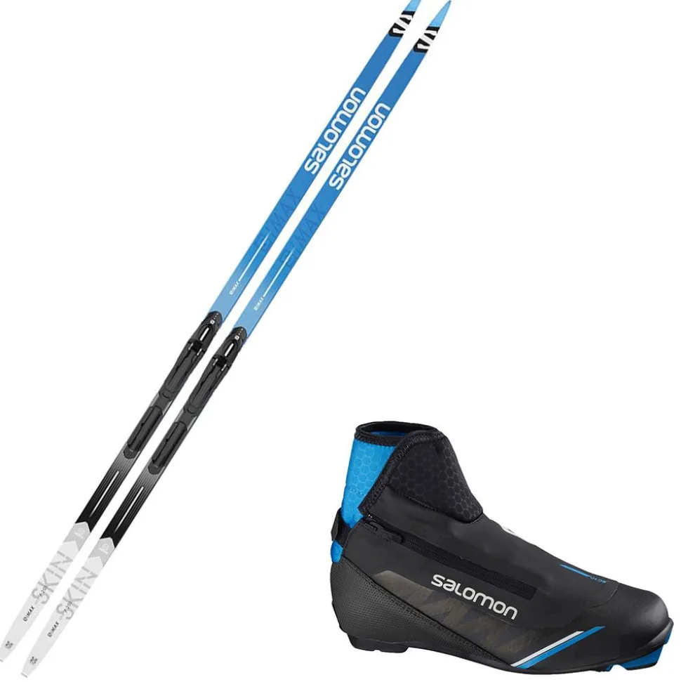 S/Max ESkin Paket Inkl.Salomon Prolink Shift In Classic