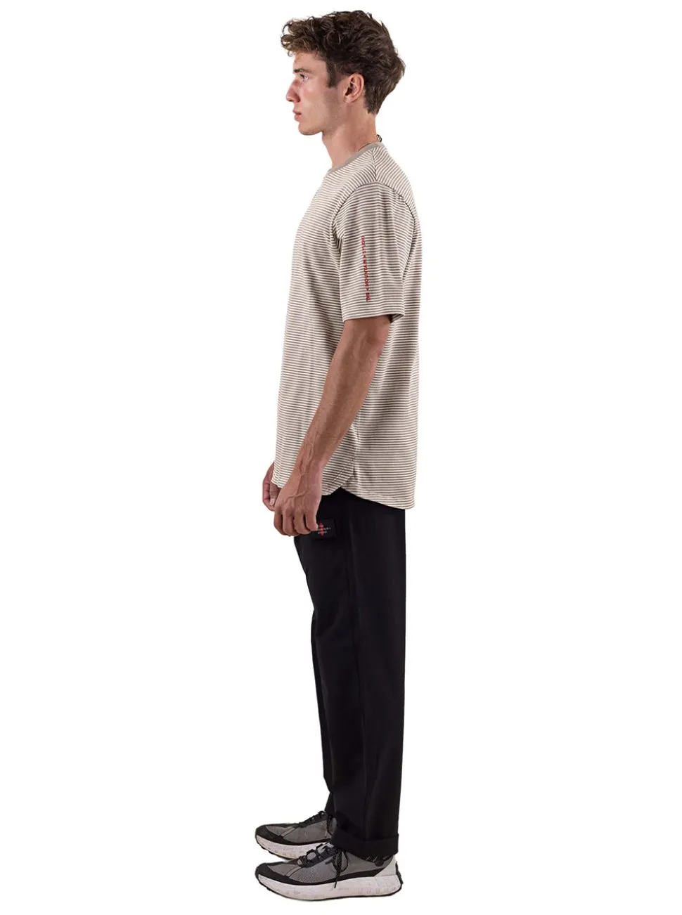 STRIPE COTTON T-SHIRT HERR