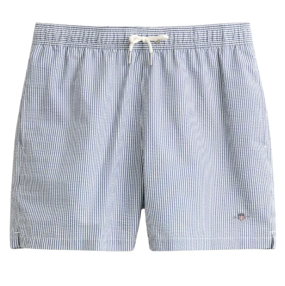 STRIPED SEERSUCKER SWIM SHORTS HERR