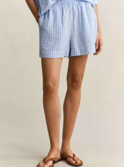 STRIPE SEERSUCKER SHORTS DAM