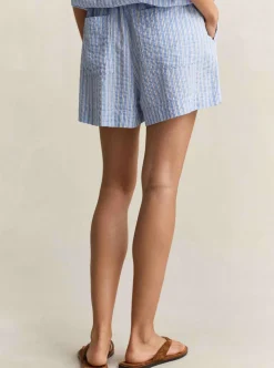 STRIPE SEERSUCKER SHORTS DAM