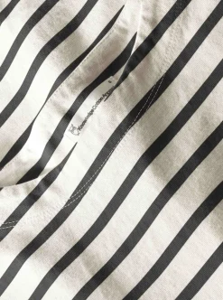 Stripe t-shirt dress dam