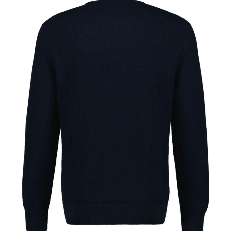 Structured Cotton C-Neck Herr