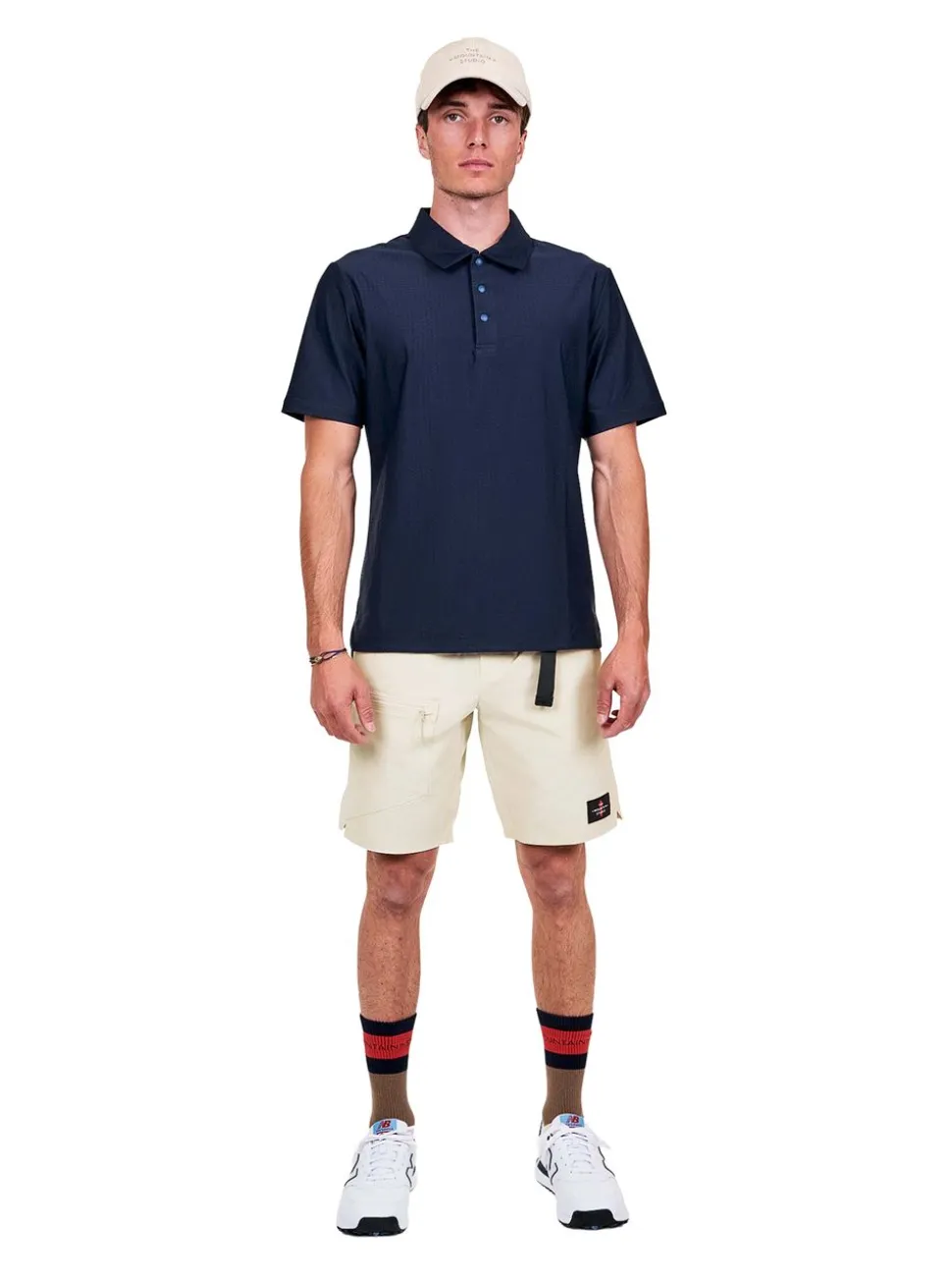 STRUCTURED POLOSHIRT HERR