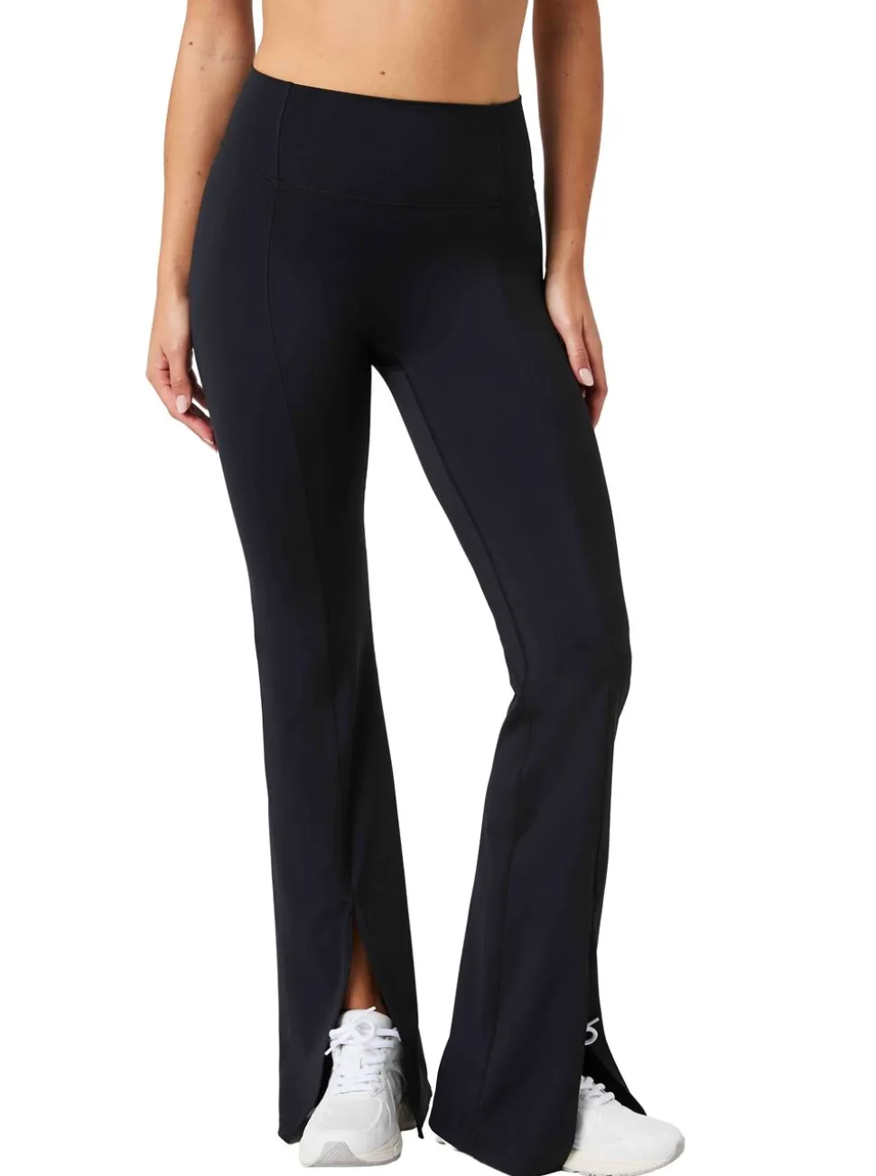 STUDIO FLARED SLIT TIGHTS DAM