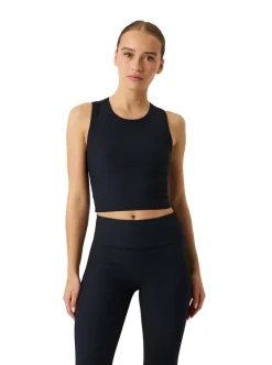 STUDIO RIBBED CROPPED TANK TOP DAM