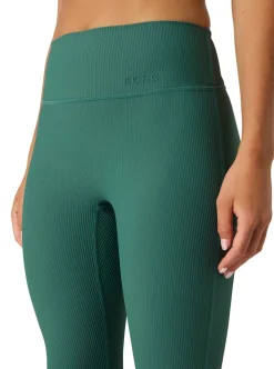 STUDIO RIBBED FLARE TIGHTS REGULAR DAM