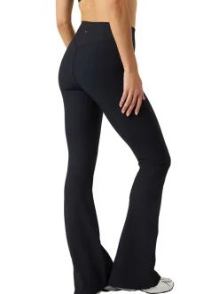 STUDIO RIBBED FLARE TIGHTS REGULAR DAM