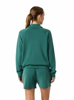 STUDIO SOFT HALFZIP SWEATSHIRT DAM