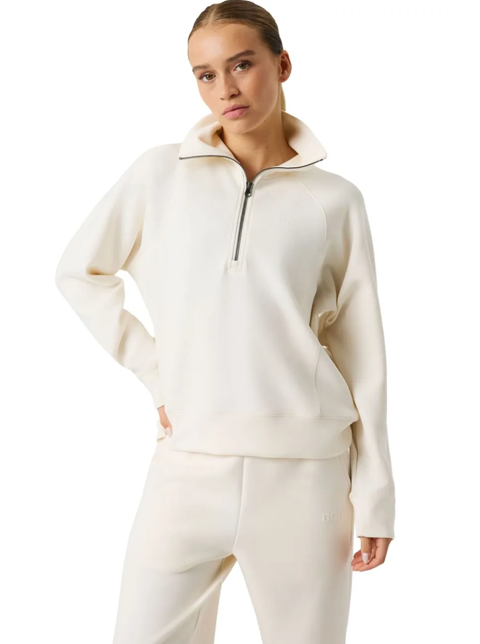 STUDIO SOFT HALFZIP SWEATSHIRT DAM