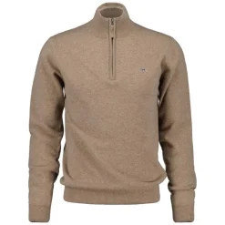 Superfine Lambswool Half Zip Herr