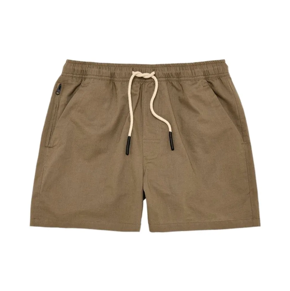 Taupe Linen Shorts Herr