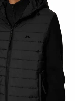 Thorn Hood Knit Hybrid Jacket Herr