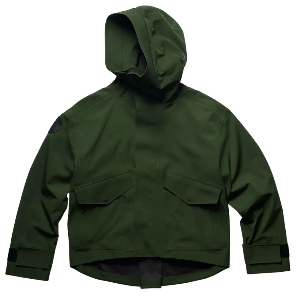 Tofino Rain Jacket Black disk Dam