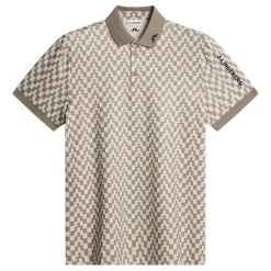 Tour Tech Print Polo Herr