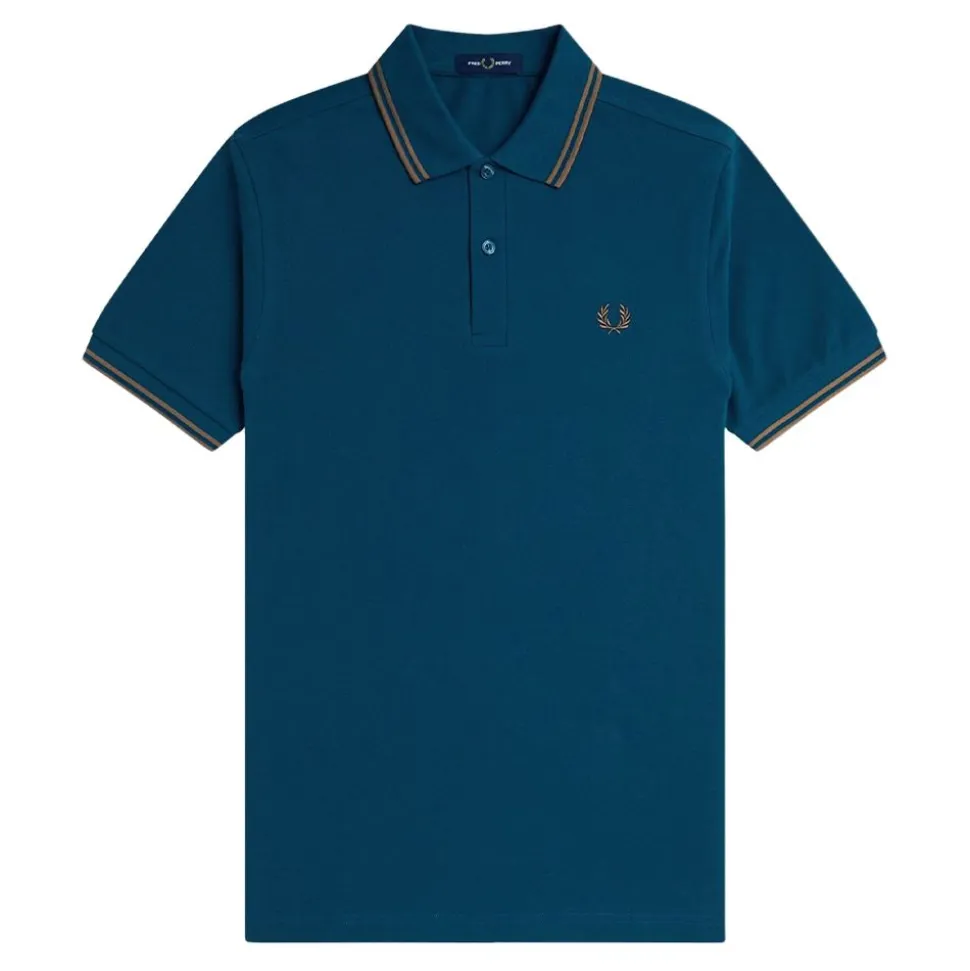 TWIN TIPPED Fred Perry SHIRT herr