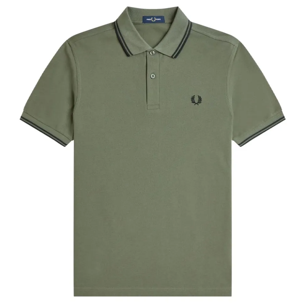 TWIN TIPPED Fred Perry SHIRT herr