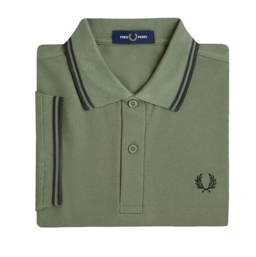 TWIN TIPPED Fred Perry SHIRT herr