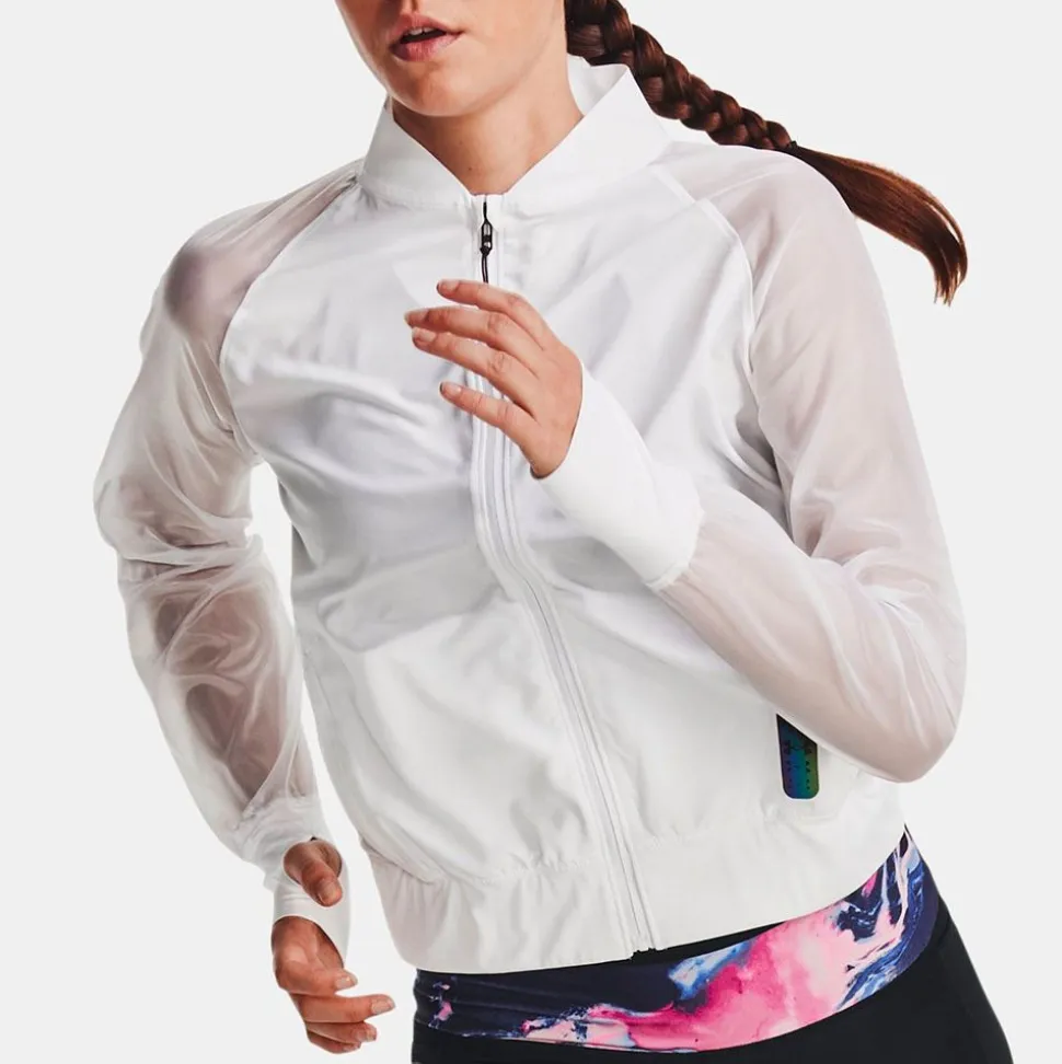 UA Run Anywhere Storm Jacket Dam
