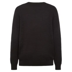 VAGN regular bubble knit crew neck - Regenerative Organic Certified - GOTS/Vegan