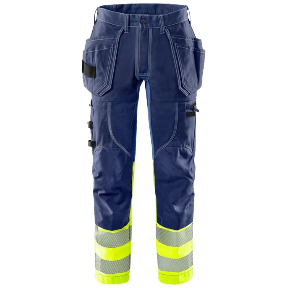 Varsel hantverkarbyxa stretch 2608 FASG, klass 1