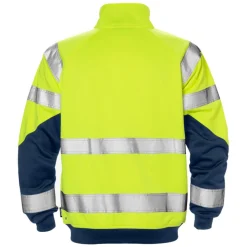 Varsel sweatshirt-jacka 7426 SHV, klass 3