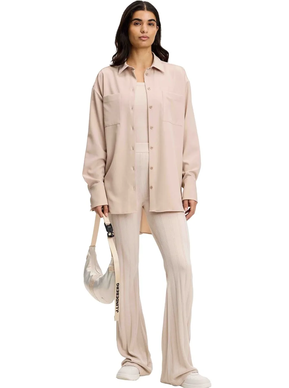 Vera Wide Rib Knit Pants Dam