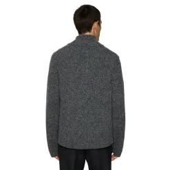 Victor Zip Wool Sweater Herr