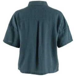 Övik Hemp Camp Shirt Short Sleeve Dam