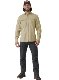 Övik Travel Shirt LS Herr