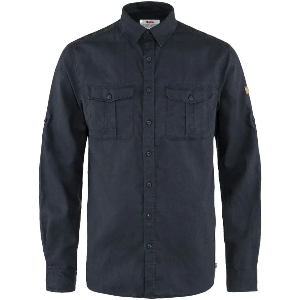 Övik Travel Shirt LS Herr