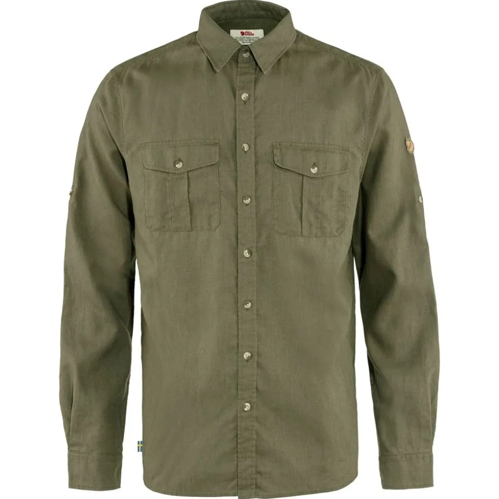 Övik Travel Shirt LS Herr