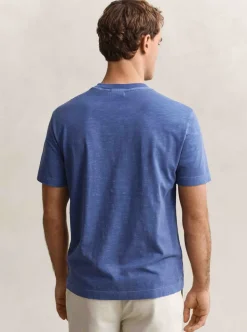 WASHED SLUB SS T-SHIRT HERR