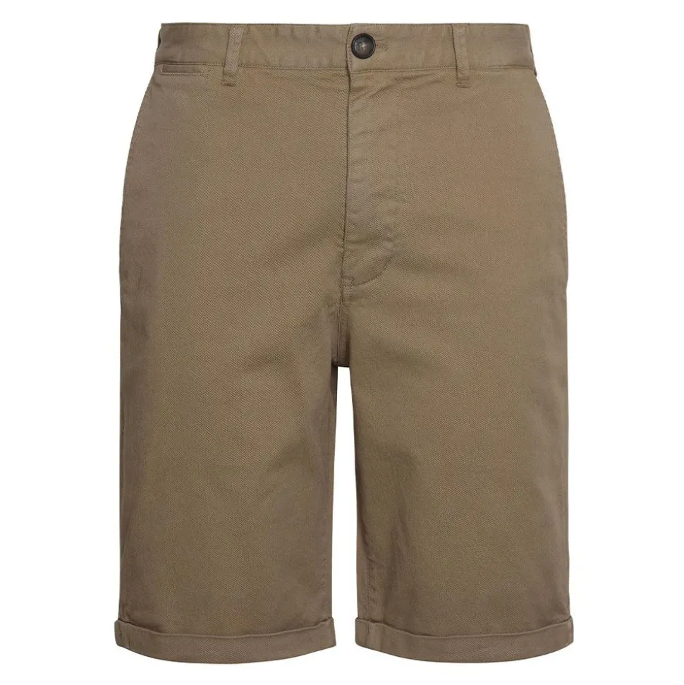 Washed Twill Chino Short Herr
