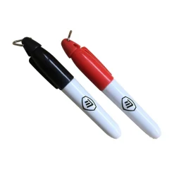 Waterproof Ball Marker Pens X2
