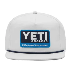 Wildly Stronger 20 Badge Flat Brim Rope Hat