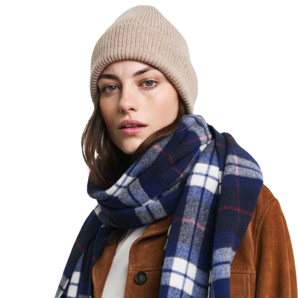 Wool Ribbed Beanie