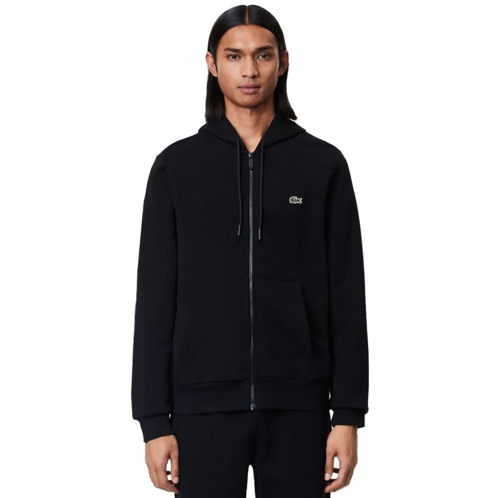 Zipped Fleece Hoodie Herr