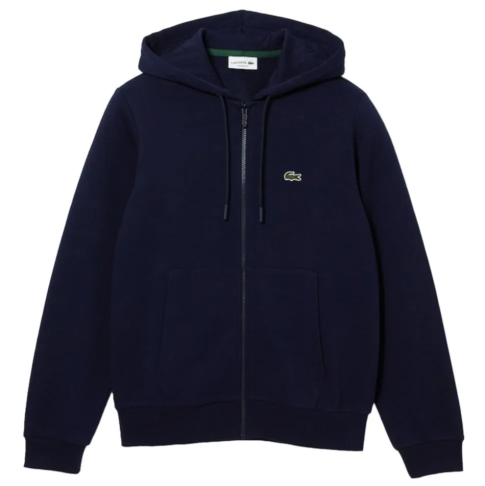 Zipped Fleece Hoodie Herr